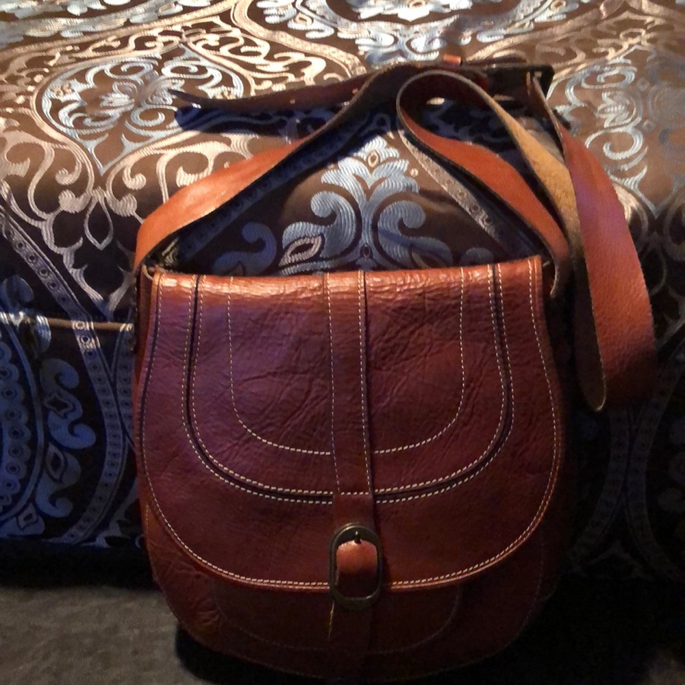 Leather purse